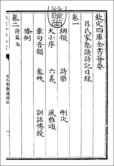 [下载][吕氏家塾读诗记]卷一卷三.pdf