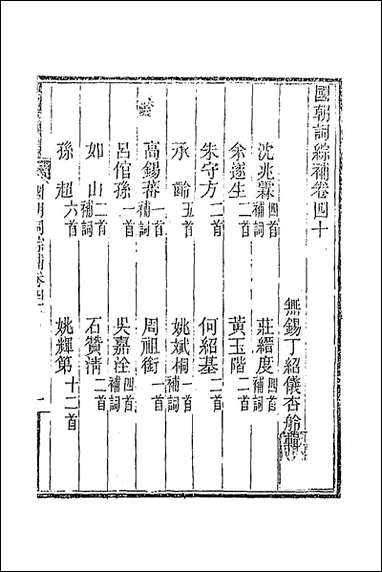 [下载][国朝词综补]十五_丁绍仪辑.pdf