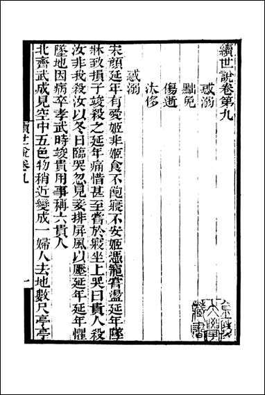 [下载][守山阁]子部_续世说_卷九-卷十二_钱熙祚孔平仲上海博古斋.pdf