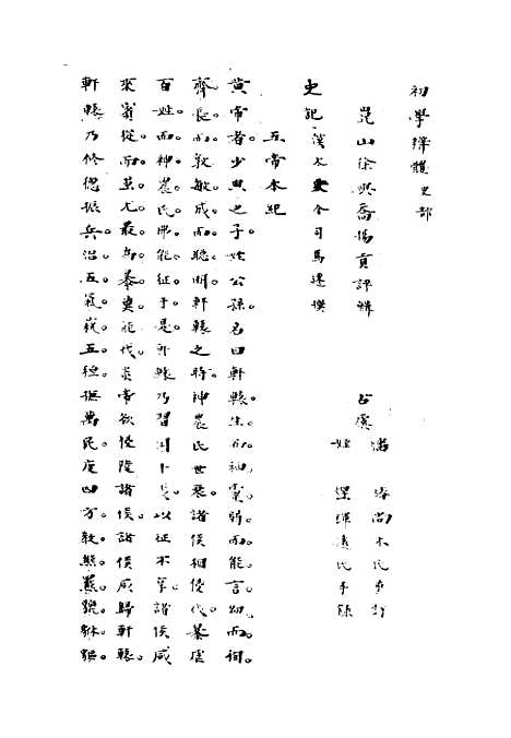 [下载][史汉初学辨体]潘椿重订.pdf