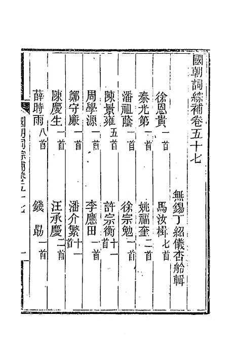 [下载][国朝词综]补二十一_丁绍仪.pdf