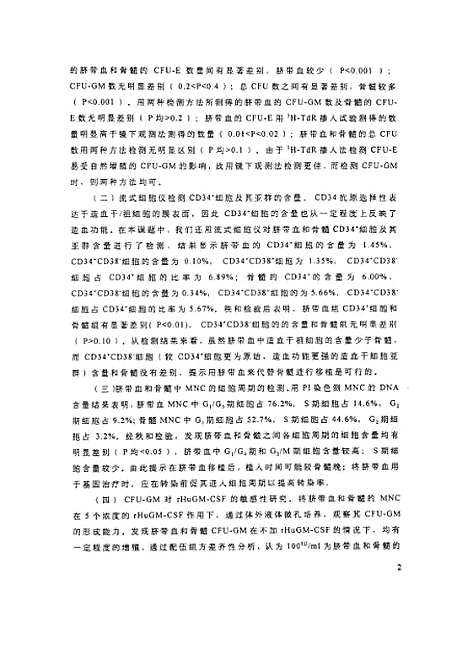 [下载][之脐带血造血细胞的性质及对rHuGM-CSF的敏感性研究].pdf