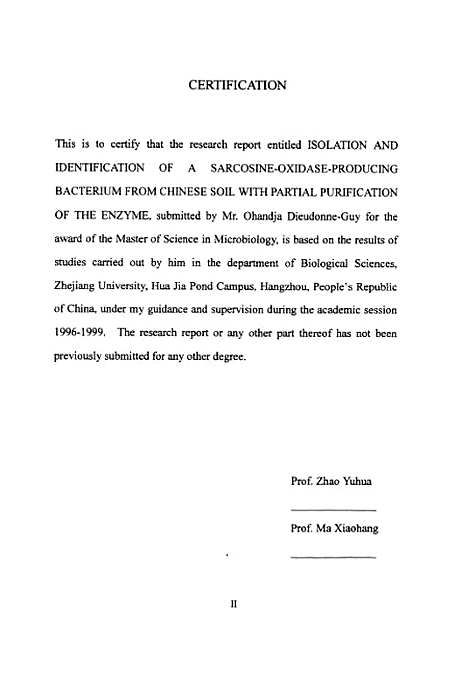 【ISOLATIONANDIDENTIFICATIONOFASARCOSINE-OXIDASE-PRODUCINGBACTERIUMFROMCHINESESOILWTTHPARTIALPURIFICATIONOFTHEENZYME】.pdf