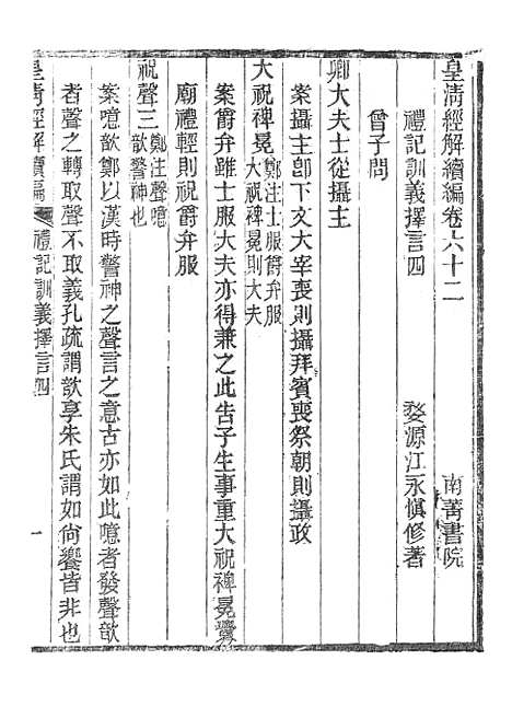 [下载][皇清经解续编]礼记训义择言_南菁书院.pdf