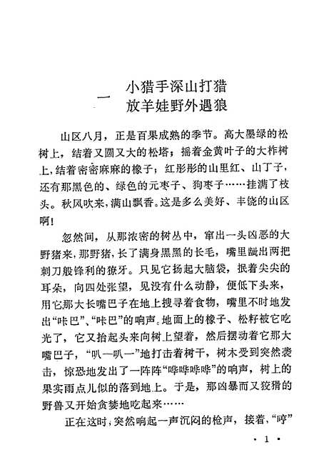 [下载][儿童中篇小说小猎手].pdf