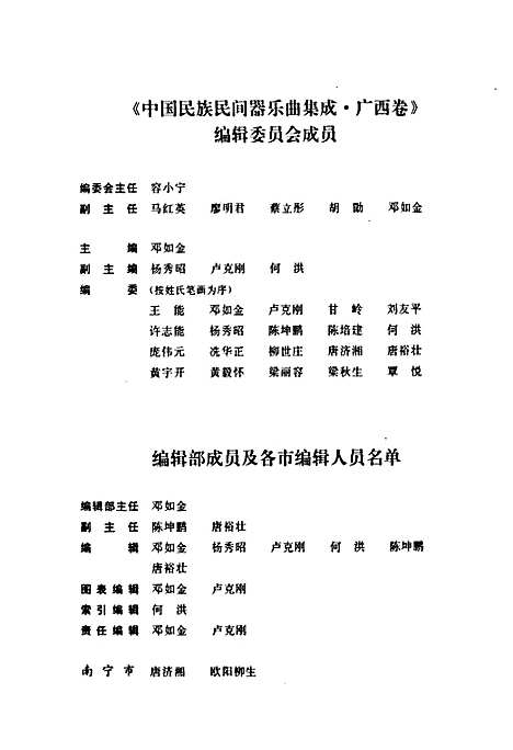 [下载][中国民族民间器乐曲集成·广西卷_上册]广西.pdf