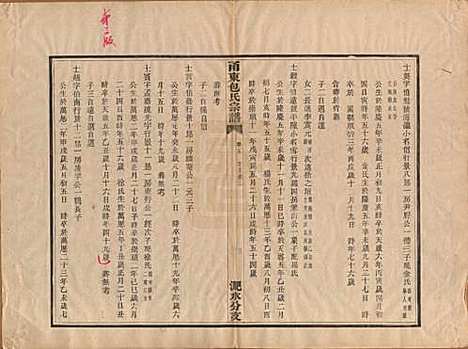 [下载][甬东包氏宗谱]浙江包氏(共十九卷首一卷)__清嘉庆二年（1797）_五.pdf