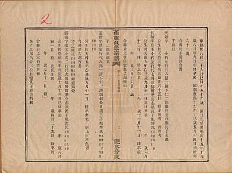 [下载][甬东包氏宗谱]浙江包氏(共十九卷首一卷)__清嘉庆二年（1797）_六.pdf