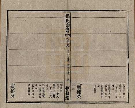 [下载][操氏宗谱]安徽操氏(共六十三卷)__民国三十七年（1948）_十九.pdf