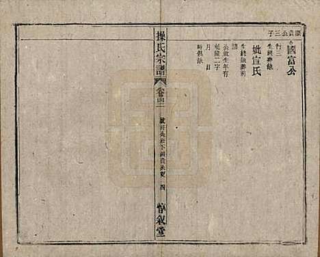 [下载][操氏宗谱]安徽操氏(共六十三卷)__民国三十七年（1948）_四十二.pdf