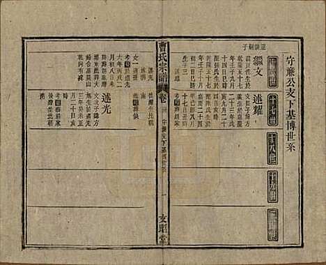 [下载][曹氏宗谱]中国曹氏(共四十五卷首三卷)__民国二十一年（1934）_三十三.pdf