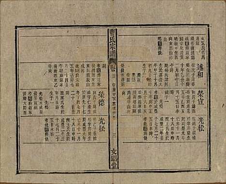 [下载][曹氏宗谱]中国曹氏(共四十五卷首三卷)__民国二十一年（1934）_三十三.pdf