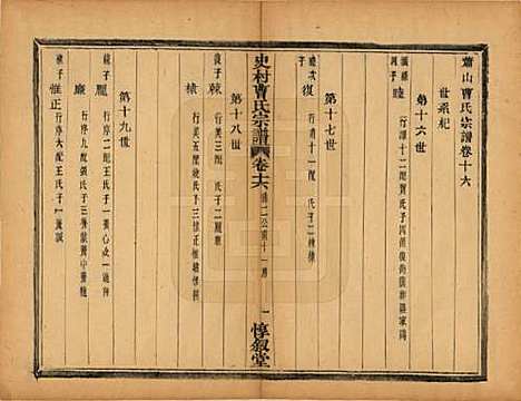 [下载][萧山史村曹氏宗谱]浙江曹氏(共二十五卷)__民国三年（1914）_十六.pdf