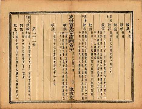 [下载][萧山史村曹氏宗谱]浙江曹氏(共二十五卷)__民国三年（1914）_二十一.pdf