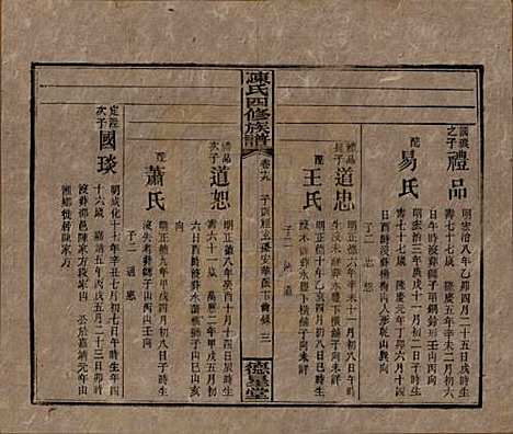 [下载][陈氏四修族谱]湖南陈氏__民国33年1944_十九.pdf