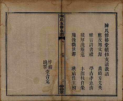 [下载][陈氏五修支谱]湖南陈氏__民国35年1946_三.pdf