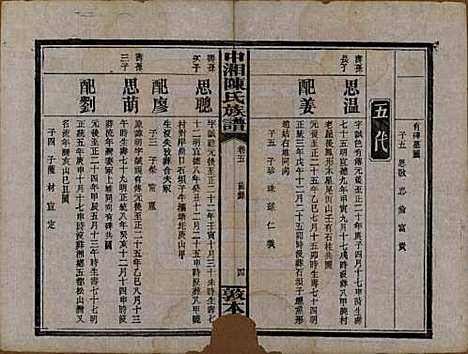 [下载][中湘陈氏族谱]湖南陈氏(共三十二卷)__民国九年（1920）_五.pdf