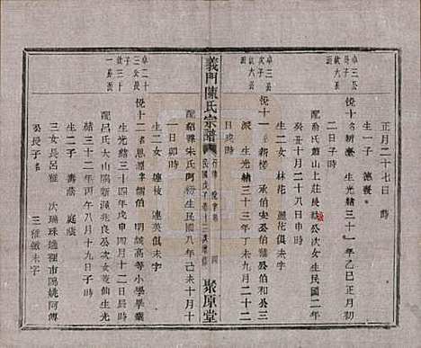 [下载][义门陈氏宗谱]浙江陈氏(共一百卷)__民国三十八年（1949）_一百.pdf