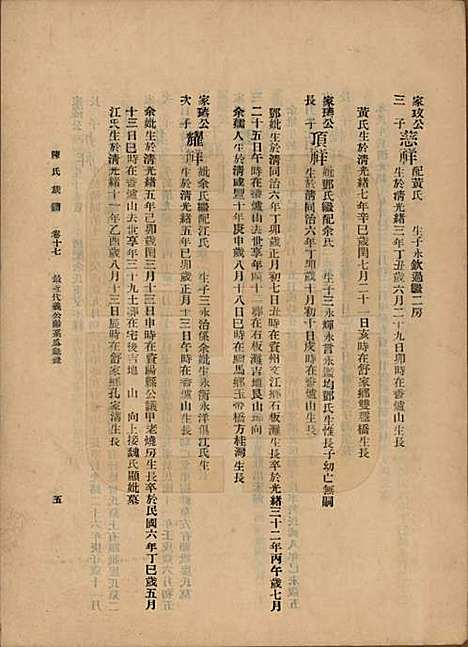 [下载][陈氏族谱]中国陈氏(共十八卷)__民国十八年（1929）_十七.pdf