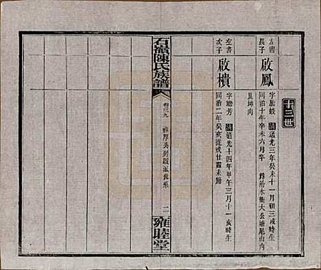 [下载][石岭陈氏族谱]湖南陈氏__民国五年(1916)_三十九.pdf