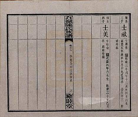 [下载][石岭陈氏族谱]湖南陈氏__民国五年(1916)_五十七.pdf