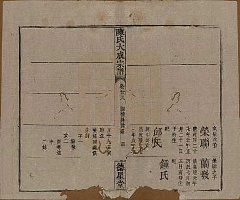 [下载][陈氏大成宗谱]河南陈氏(共三十三卷)__清光绪十四年（1888）G228.pdf