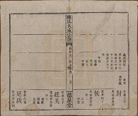 [下载][陈氏大成宗谱]河南陈氏(共三十三卷)__清光绪十四年（1888）G229.pdf