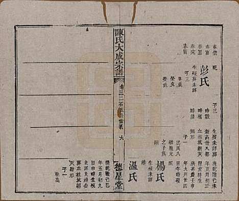 [下载][陈氏大成宗谱]河南陈氏(共三十三卷)__清光绪十四年（1888）G232.pdf