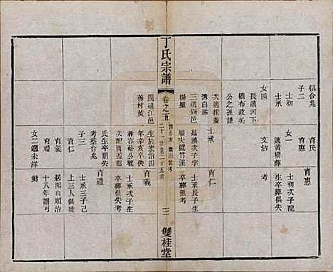 [下载][丁氏宗谱]江苏丁氏(共四十六卷首六卷)__清光绪十年（1884）_五.pdf