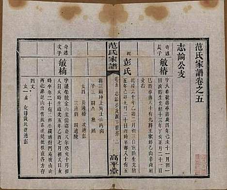 [下载][范氏家谱]湖南范氏(共六卷)__清宣统二年(1910)_五.pdf