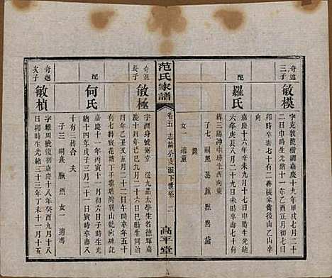 [下载][范氏家谱]湖南范氏(共六卷)__清宣统二年(1910)_五.pdf