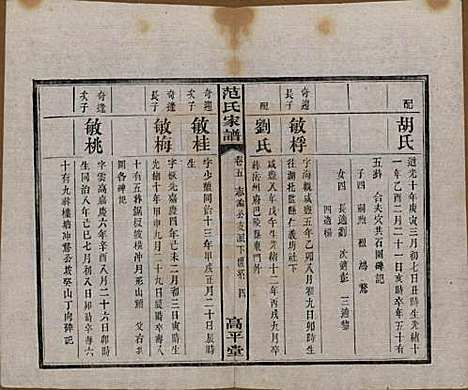 [下载][范氏家谱]湖南范氏(共六卷)__清宣统二年(1910)_五.pdf