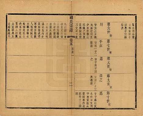 [下载][顾氏宗谱]江苏顾氏(共十九卷首一卷)__清光绪二十三年（1897）_五.pdf