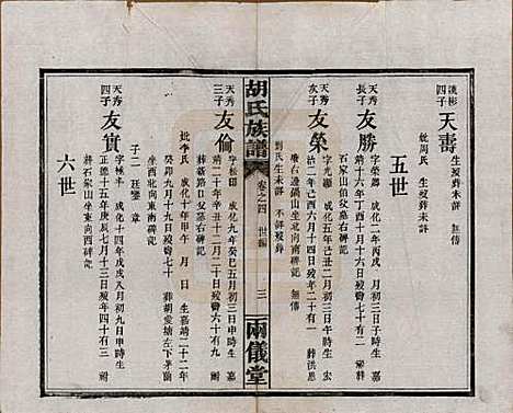 [下载][胡氏族谱]湖南胡氏(共十一卷卷末一卷)__民国9年（1920）_四.pdf