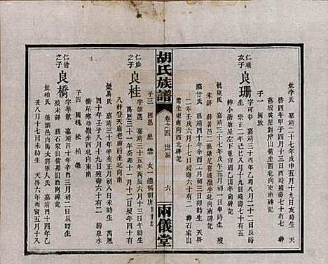 [下载][胡氏族谱]湖南胡氏(共十一卷卷末一卷)__民国9年（1920）_四.pdf