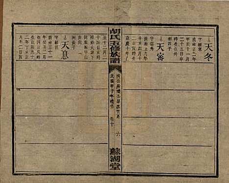 [下载][胡氏五修族谱]湖南胡氏__民国十三年（1924）_十二.pdf