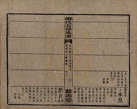 [下载][胡氏五修族谱]湖南胡氏__民国十三年（1924）_二十二.pdf