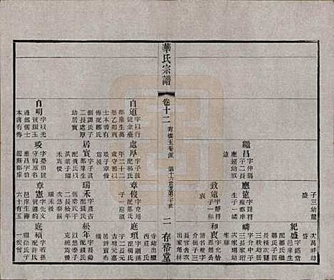 [下载][华氏通四三省公支宗谱]江苏华氏(共十五卷首三卷末一卷)__清宣统三年（1911）_十二.pdf