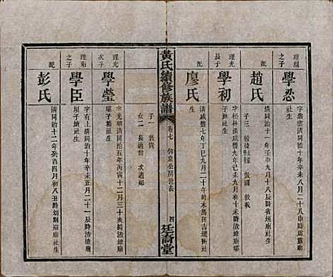 [下载][黄氏续修族谱]湖南黄氏(共十卷)__民国五年1916_七.pdf