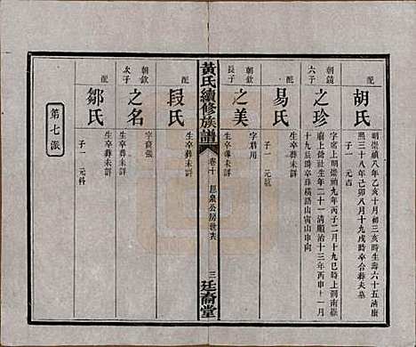 [下载][黄氏续修族谱]湖南黄氏(共十卷)__民国五年1916_十.pdf