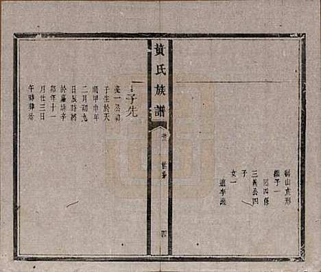 [下载][黄氏族谱]河南黄氏(共五卷首一卷末一卷)__清光绪八年（1882）_二.pdf