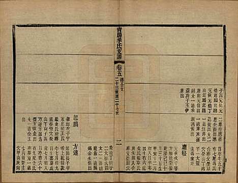 [下载][青暘季氏支谱]江苏季氏(共十五卷首一卷)__民国七年（1918）_五.pdf