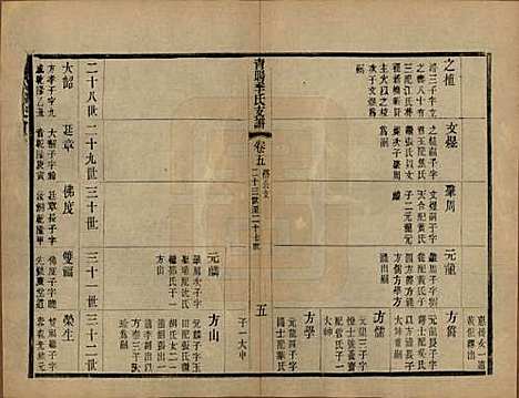 [下载][青暘季氏支谱]江苏季氏(共十五卷首一卷)__民国七年（1918）_五.pdf