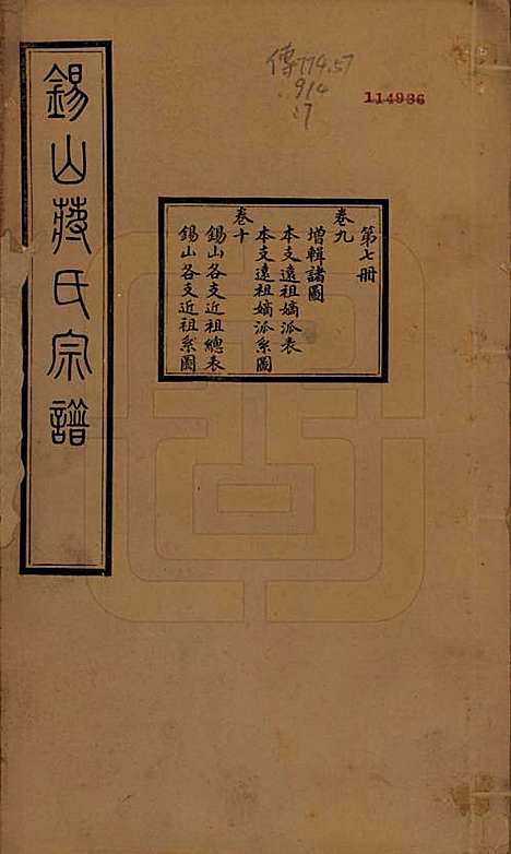 [下载][锡山蒋氏宗谱]江苏蒋氏(共三十卷首一卷)__民国十一年（1922）_九.pdf