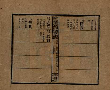 [下载][桥头金氏四修族谱]湖南金氏__民国31年1942_五.pdf