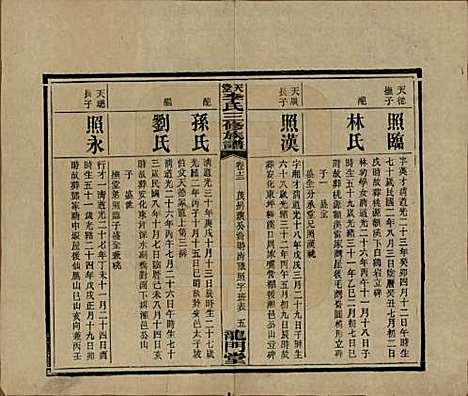 [下载][天堂李氏三修族谱]湖南李氏__民国35年（1946）_十三.pdf