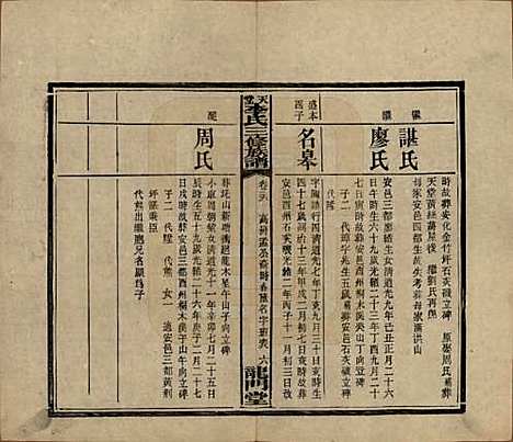 [下载][天堂李氏三修族谱]湖南李氏__民国35年（1946）_二十六.pdf