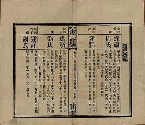 [下载][天堂李氏三修族谱]湖南李氏__民国35年（1946）_二十七.pdf