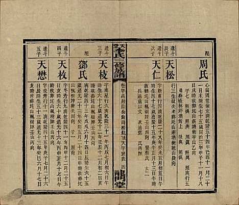 [下载][天堂李氏三修族谱]湖南李氏__民国35年（1946）_四十.pdf