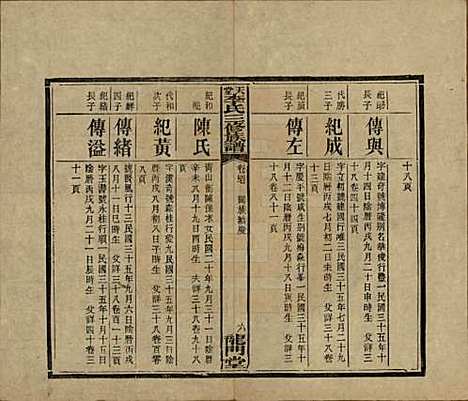 [下载][天堂李氏三修族谱]湖南李氏__民国35年（1946）_四十七.pdf